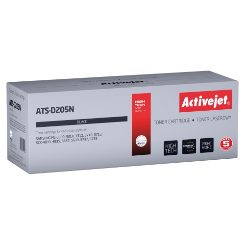 Activejet ATS-D205N Toner (Replacement for Samsung MLT-D205S; Supreme; 2000 pages; black) Activejet ATS-D205N Toner (Replacement for Samsung MLT-D205S; Supreme; 2000 pages; black)
