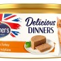BUTCHER'S Delicious Dinners Chicken with turkey - wet cat food - 85 g
