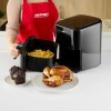 MPM MFR-11 Air Fryer Single Stand-alone 1400 W Black