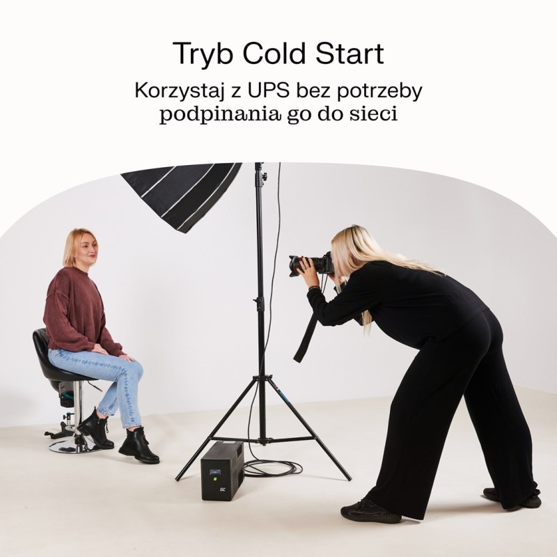 Green Cell uninterruptible power supply (UPS) Line-Interactive 6.5 kVA 360 W 2 AC outlet(s)