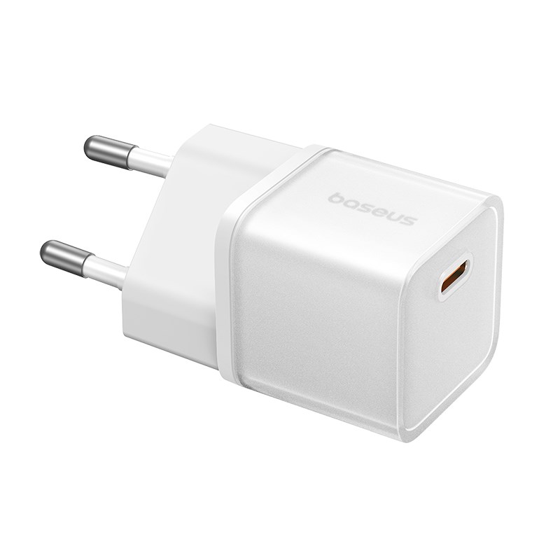 Baseus GAN5S P10162503213-00 Mains Charger 20 W White Baseus GAN5S P10162503213-00 Mains Charger 20 W White