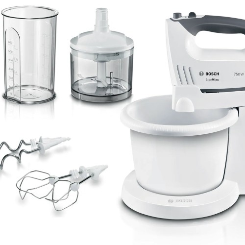 Bosch MFQ37490 mixer Hand mixer 750 W Grey, White Bosch MFQ37490 mixer Hand mixer 750 W Grey, White