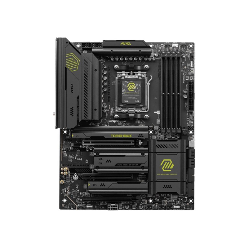 MSI MAG X870E TOMAHAWK WIFI motherboard AMD X870E Socket AM5 ATX MSI MAG X870E TOMAHAWK WIFI motherboard AMD X870E Socket AM5 ATX
