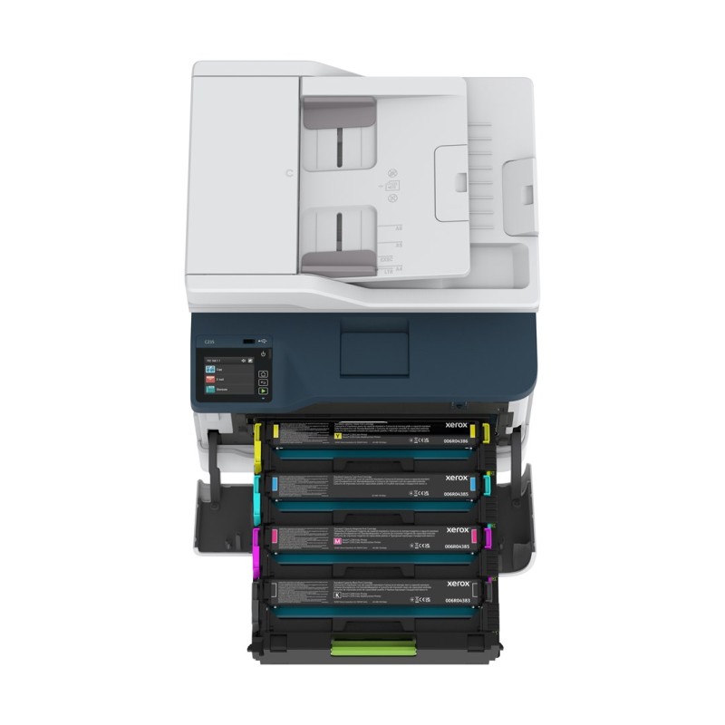 Xerox C235 A4 22ppm Wireless Copy/Print/Scan/Fax PS3 PCL5e/6 ADF 2 Trays Total 251 Sheets Xerox C235 A4 22ppm Wireless Copy/Print/Scan/Fax PS3 PCL5e/6 ADF 2 Trays Total 251 Sheets