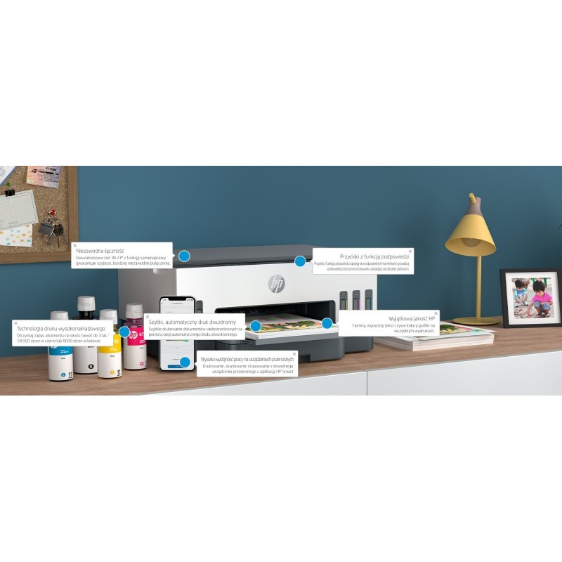 HP Smart Tank 720 All-in-One Thermal inkjet A4 4800 x 1200 DPI 15 ppm Wi-Fi HP Smart Tank 720 All-in-One Thermal inkjet A4 4800 x 1200 DPI 15 ppm Wi-Fi