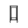 LANBERG RACK STAND 22U 600X800 (BLACK RAL9004)