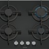 Siemens EP6A6PI10 hob Black Built-in Gas 4 zone(s)