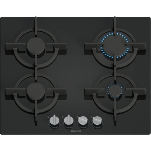 Siemens EP6A6PI10 hob Black Built-in Gas 4 zone(s)