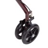 Four-wheel walker with seat function Four-wheel walker with seat function