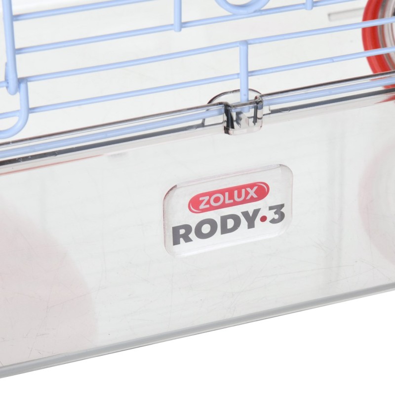 ZOLUX Rody3 Trio - rodent cage - red ZOLUX Rody3 Trio - rodent cage - red