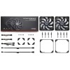 Noctua 140mm NF-A14x25 G2 PWM Sx2 PP chromax.black edition - dual fan set