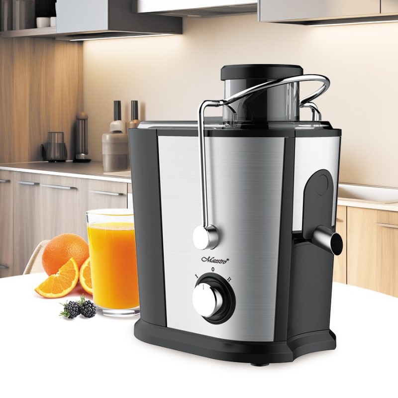Feel Maestro MR-802 Juicer 700 W Black, Silver