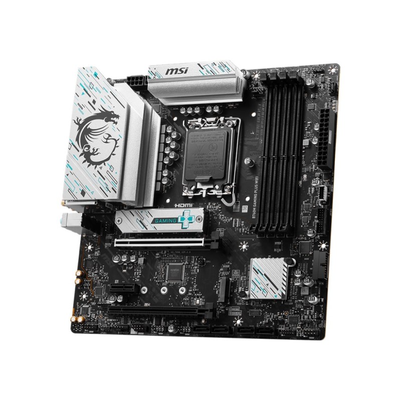 MSI B760M GAMING PLUS WIFI motherboard Intel B760 LGA 1700 micro ATX