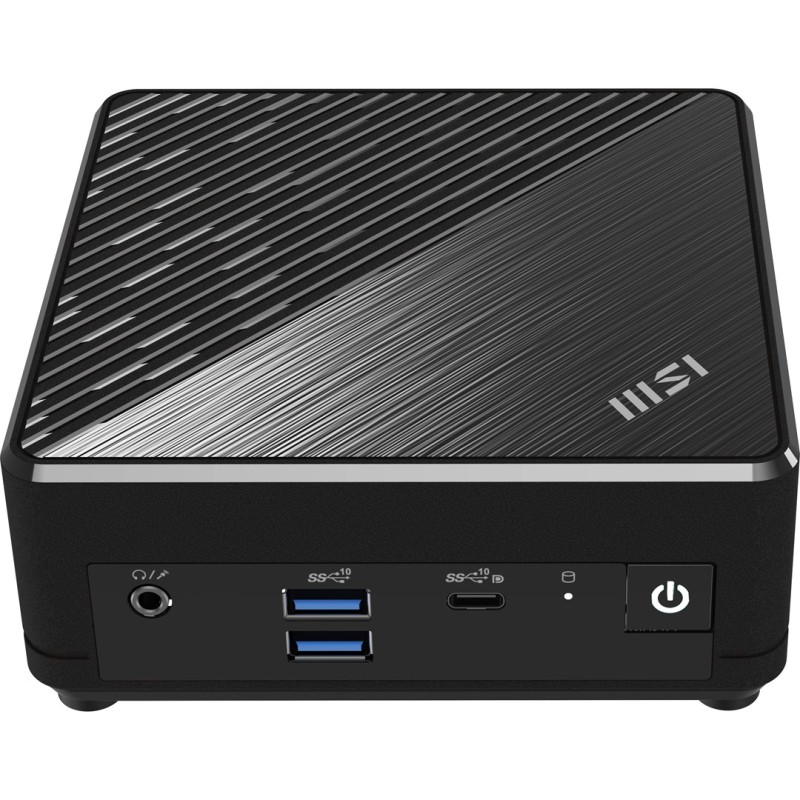 MSI Cubi N ADL S-078EU Intel® N N100 4 GB DDR4-SDRAM 128 GB SSD Windows 11 Pro Mini PC Black