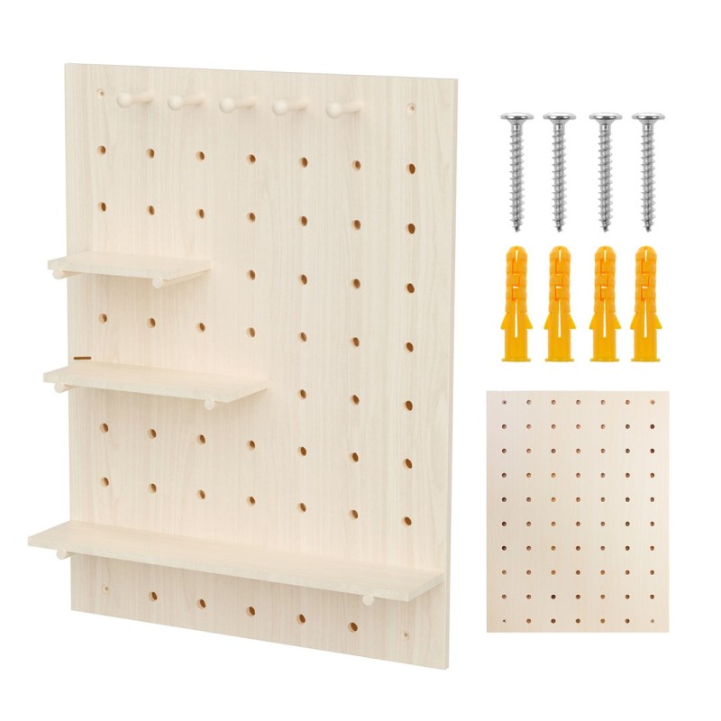 Maclean wooden board organizer, light wood color, 60x80 cm, max. 20 kg, MC-131 WD Maclean wooden board organizer, light wood color, 60x80 cm, max. 20 kg, MC-131 WD