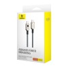 Baseus Unbreakable USB C to USB C cable 1 m 100 W White Baseus Unbreakable USB C to USB C cable 1 m 100 W White