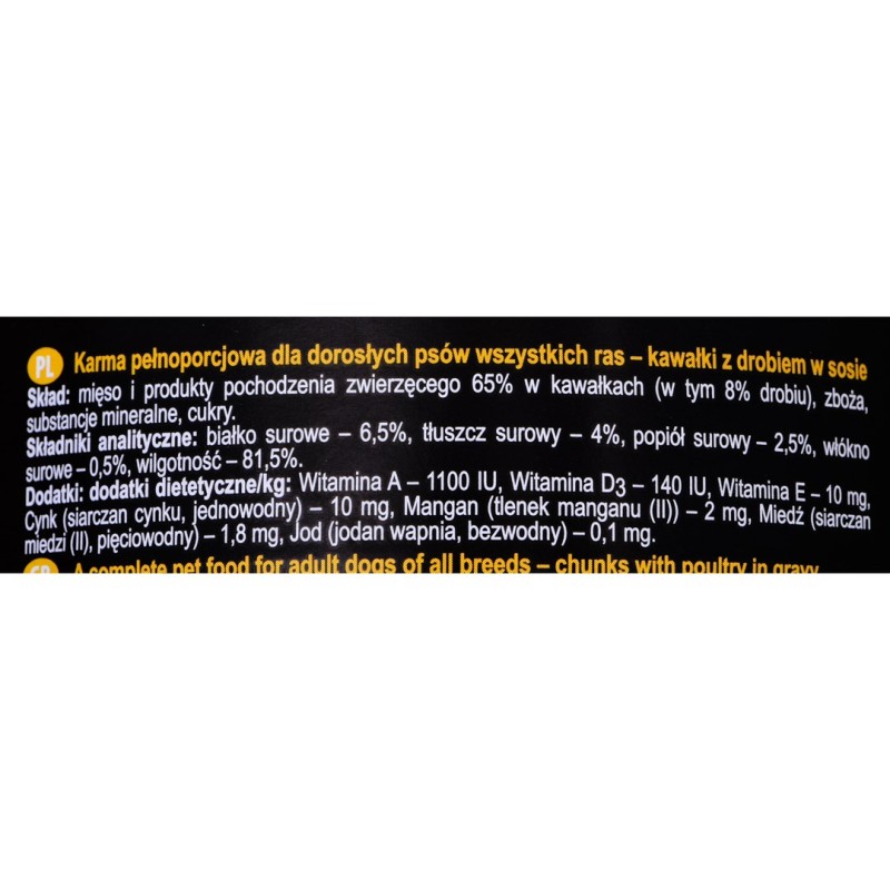 FAMILY FIRST Holidays Adult Lamb, Beef, Potato - Wet dog food 400g FAMILY FIRST Holidays Adult Lamb, Beef, Potato - Wet dog food 400g
