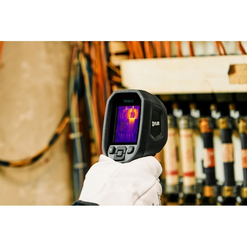 FLIR TG165-X MSX Termocamera -25 fino a +300 °C 80 x 60 Pixel 8.7 Hz MSX®, Luce LED integrata, Fotocamera digitale FLIR TG165-X MSX Termocamera -25 fino a +300 °C 80 x 60 Pixel 8.7 Hz MSX®, Luce LED integrata, Fotocamera digitale