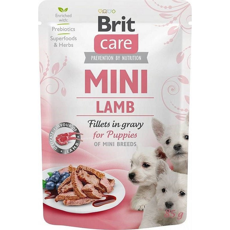 BRIT Care Mini Puppy Lamb - Wet dog food - 85 g