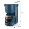 Philips HD7411/70 coffee maker Manual Drip coffee maker 1.38 L Philips HD7411/70 coffee maker Manual Drip coffee maker 1.38 L