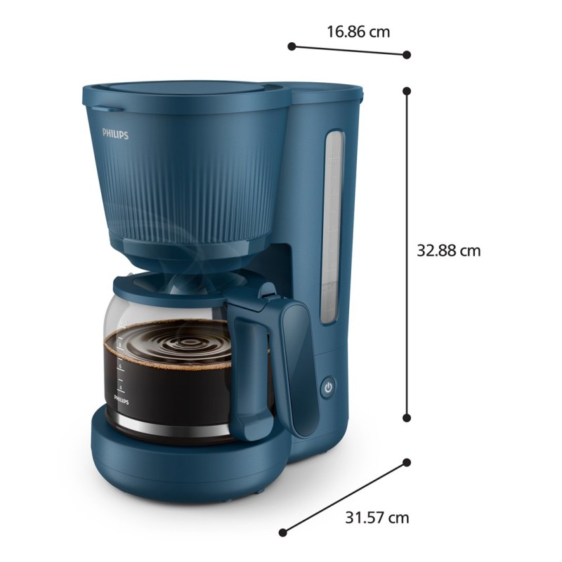 Philips HD7411/70 coffee maker Manual Drip coffee maker 1.38 L Philips HD7411/70 coffee maker Manual Drip coffee maker 1.38 L