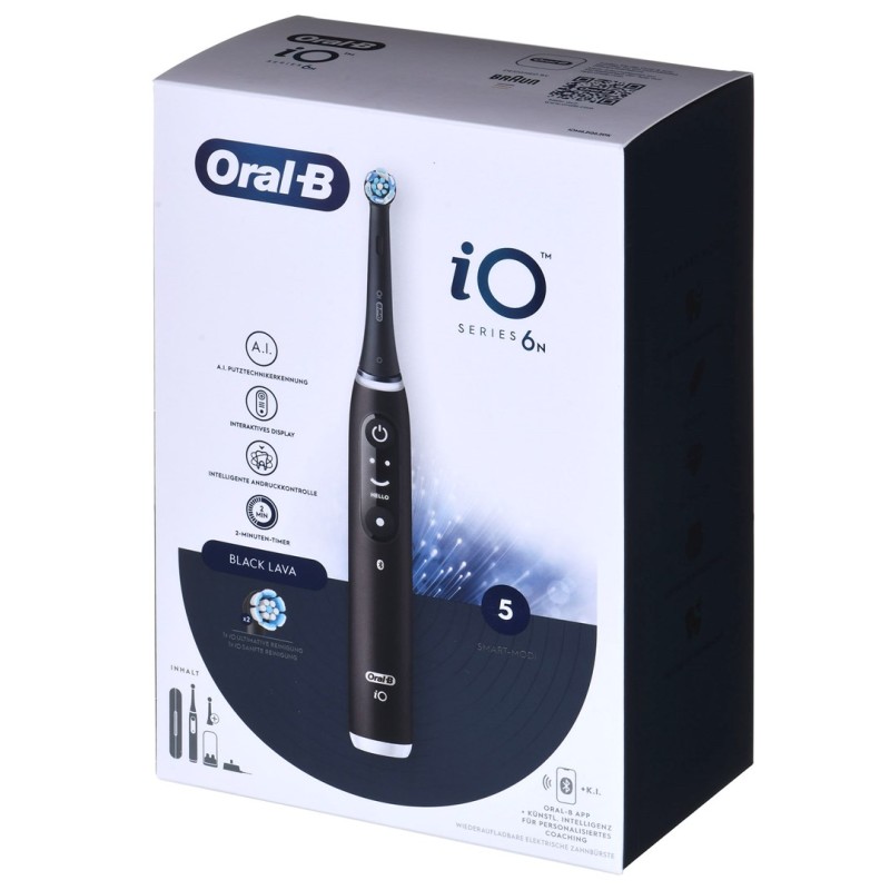 Oral-B iO Series 6 Adult Rotating toothbrush Black