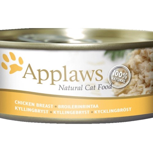 APPLAWS Natural Cat Food Chicken breast - wet cat food - 70g APPLAWS Natural Cat Food Chicken breast - wet cat food - 70g
