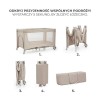 Kinderkraft Joy 2 travel cot, beige