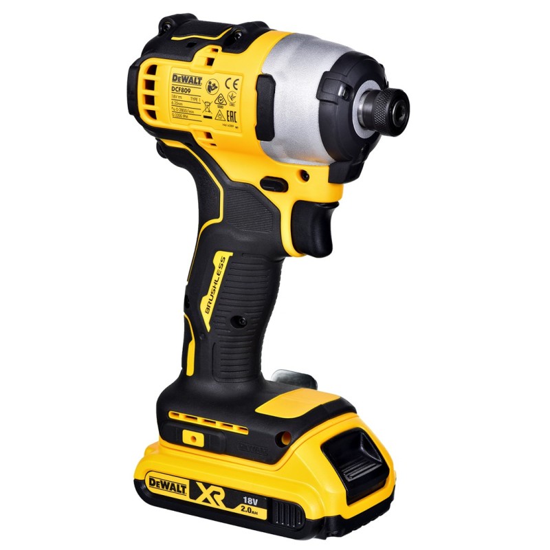 DeWALT DCF809D2T Black,Yellow 3200 RPM DeWALT DCF809D2T Black,Yellow 3200 RPM