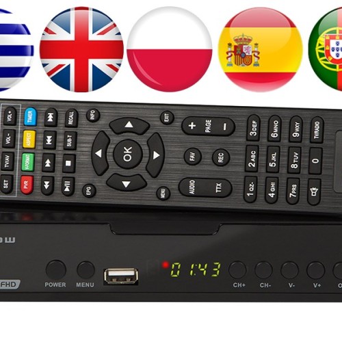 DVB-T2 decoder BLOW 4625FHD H.265 H.265 V2 tuner