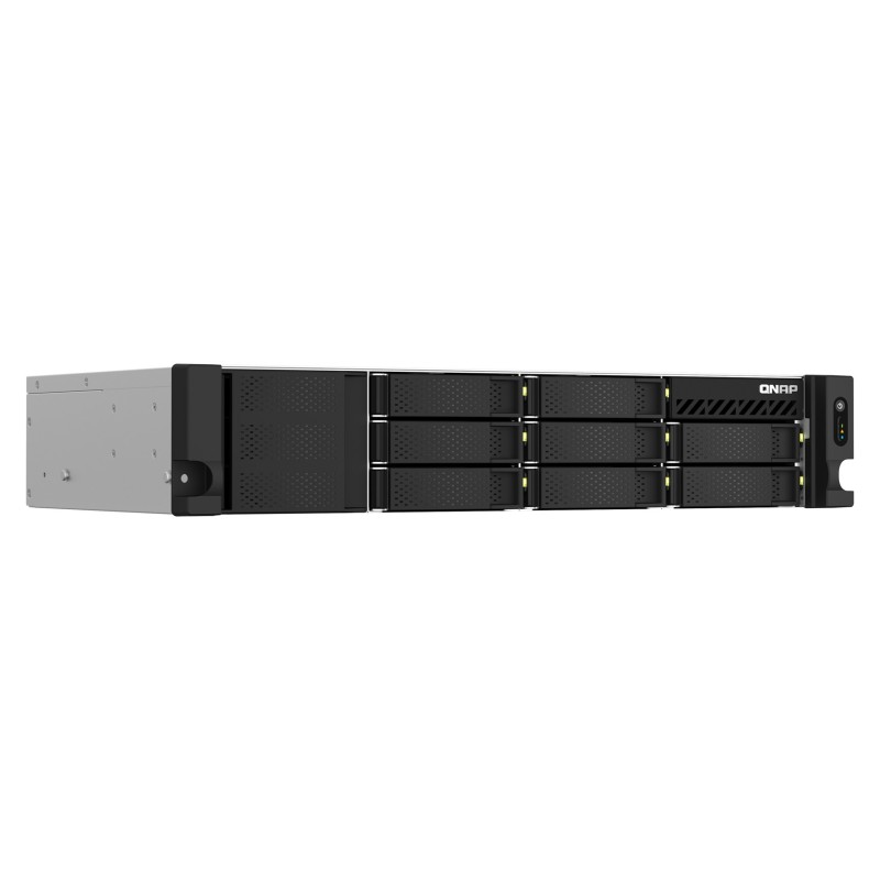 QNAP TS-864EU-RP-8G NAS/storage server Rack (2U) Ethernet LAN Black QNAP TS-864EU-RP-8G NAS/storage server Rack (2U) Ethernet LAN Black