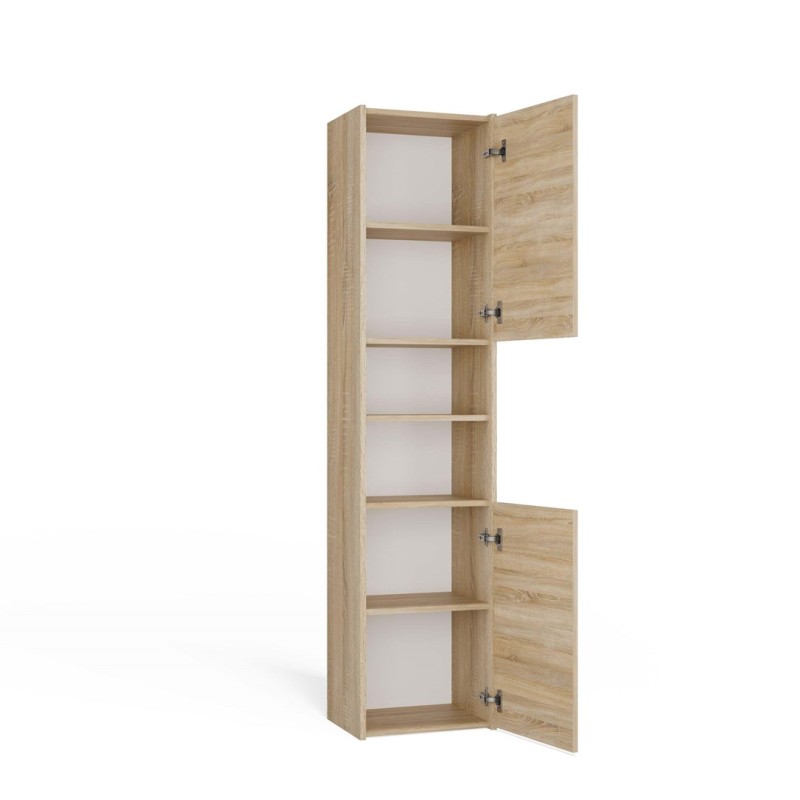 Topeshop S40 SONOMA bathroom storage cabinet Oak