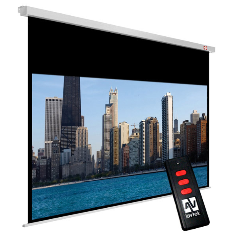 Avtek Cinema Electric 300P projection screen 16:9 131 Avtek Cinema Electric 300P projection screen 16:9 131