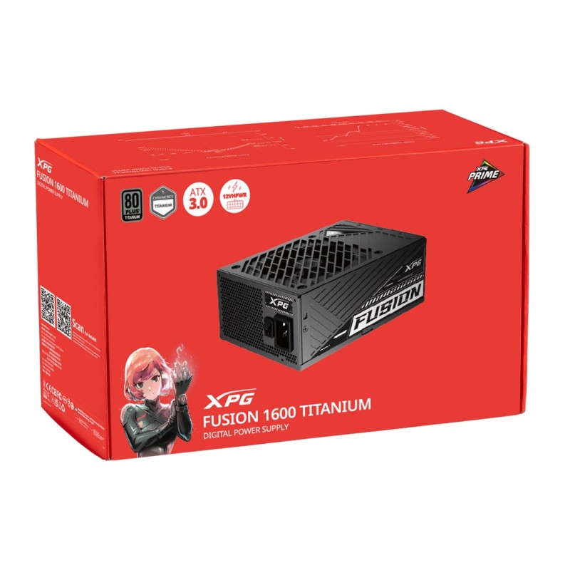 XPG FUSION 1600W Power Supply XPG FUSION 1600W Power Supply