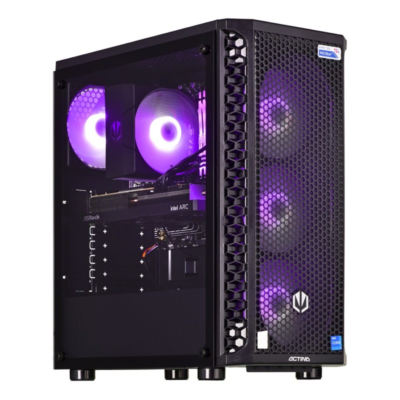 Actina 5901443349518 PC Intel® Core™ i5 i5-14400F 16 GB DDR4-SDRAM 1 TB SSD NVIDIA GeForce RTX 4060 Ti Midi Tower Black Actina 5901443349518 PC Intel® Core™ i5 i5-14400F 16 GB DDR4-SDRAM 1 TB SSD NVIDIA GeForce RTX 4060 Ti Midi Tower Black