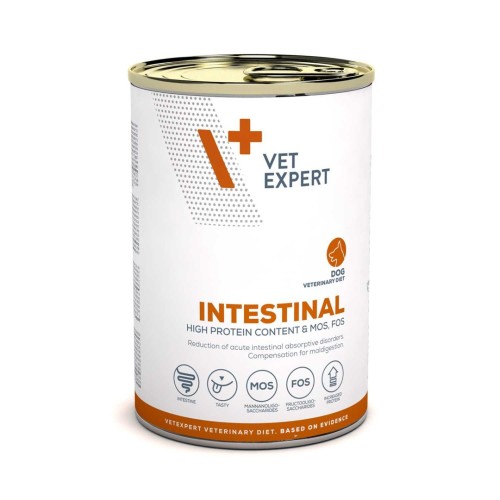 VET EXPERT Veterinary Diet Intestinal Dog - wet food for dogs - 400g VET EXPERT Veterinary Diet Intestinal Dog - wet food for dogs - 400g