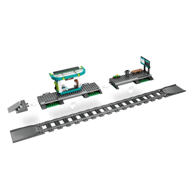 LEGO CITY 60423 Downtown Streetcar and Station LEGO CITY 60423 Downtown Streetcar and Station