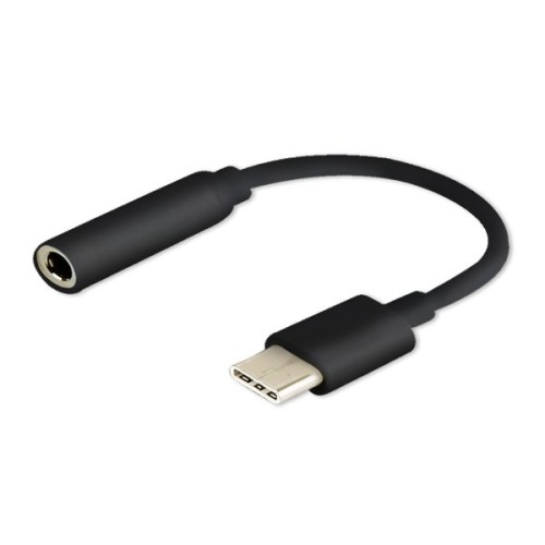 SAVIO USB Type 3.1 C (M) – Jack 3.5mm (F) Audio adapter Black AK-35/B SAVIO USB Type 3.1 C (M) – Jack 3.5mm (F) Audio adapter Black AK-35/B