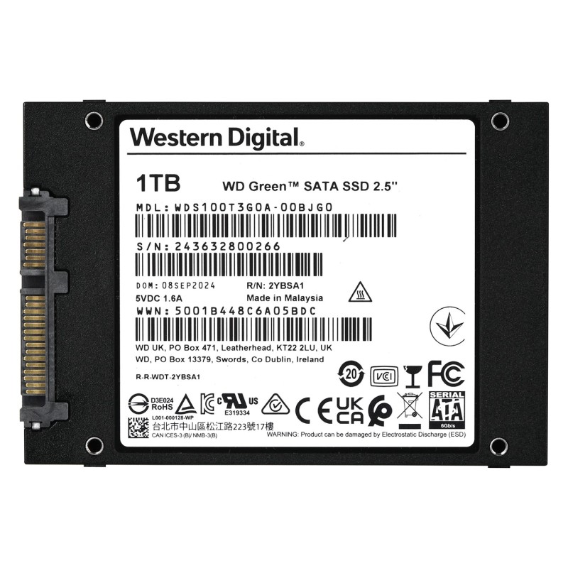 Western Digital Green WD 1 TB 2.5 Western Digital Green WD 1 TB 2.5