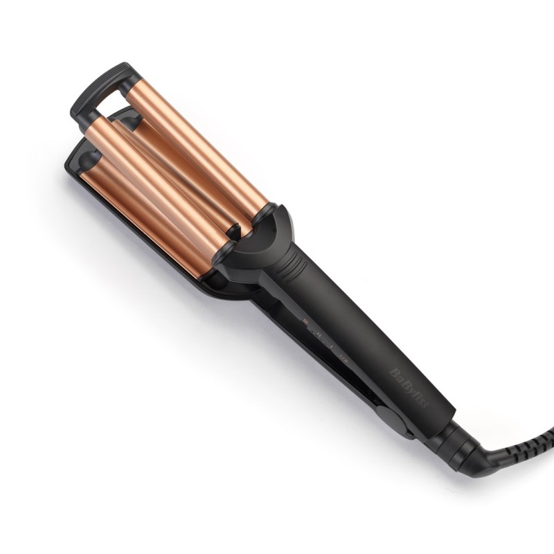 BaByliss Deep Waves Curling iron Warm Black, Orange 98.4 BaByliss Deep Waves Curling iron Warm Black, Orange 98.4