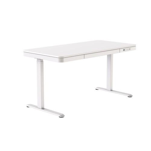 ACTIVEJET desk with electric height adjustment 140x70 ET119W-C white