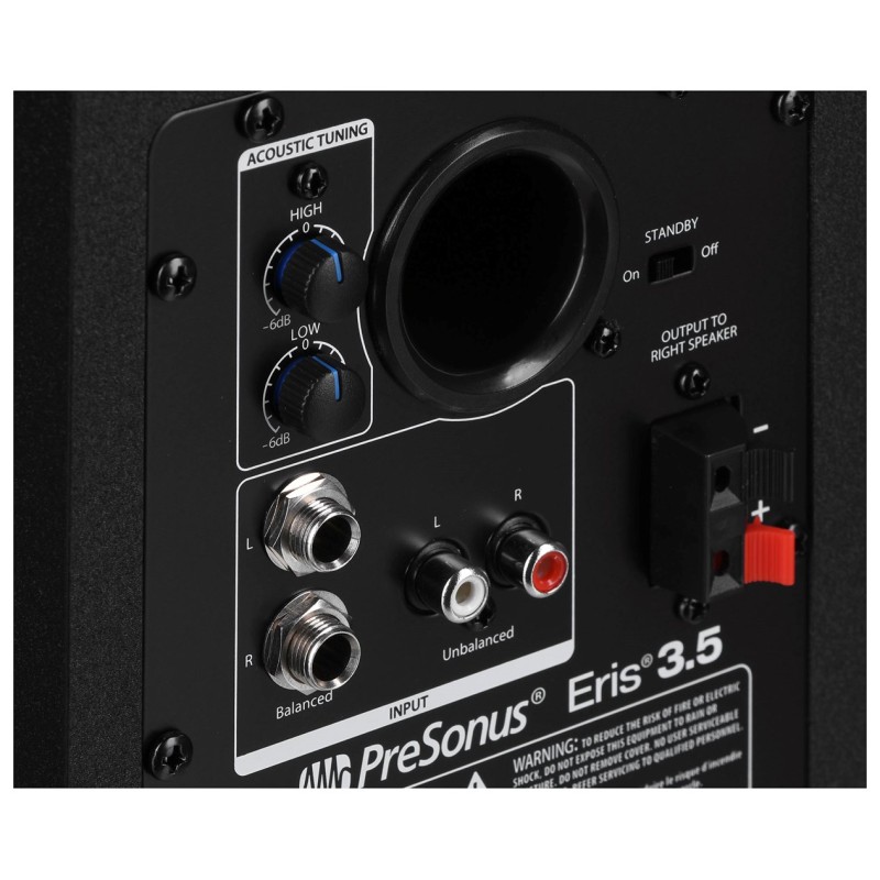 PreSonus Eris 3.5 2nd Gen - a pair of active monitors PreSonus Eris 3.5 2nd Gen - a pair of active monitors