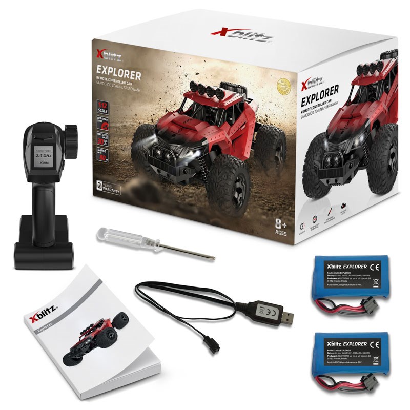 XBLITZ Explorer remote-controlled model 1:12 XBLITZ Explorer remote-controlled model 1:12
