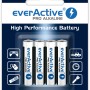 Alkaline batteries everActive Pro Alkaline LR6 AA - blister card - 4 pieces