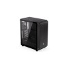 MSI MAG FORGE M100A computer case Micro Tower Black, Transparent