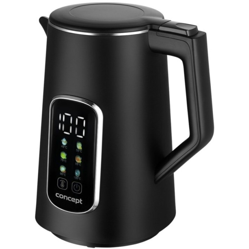 Concept RK-3385 Electric kettle 1.7 L 2200 W Black