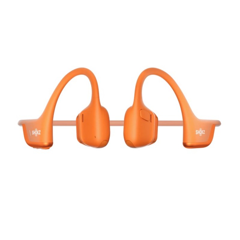 SHOKZ OpenRun Pro 2 Mini Headset Wireless Ear-hook Sports Bluetooth Orange SHOKZ OpenRun Pro 2 Mini Headset Wireless Ear-hook Sports Bluetooth Orange