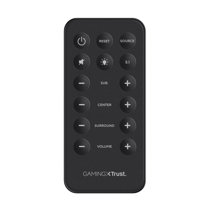 Trust GXT 658 Tytan 5.1 speaker set 90 W Universal Black 5.1 channels Trust GXT 658 Tytan 5.1 speaker set 90 W Universal Black 5.1 channels