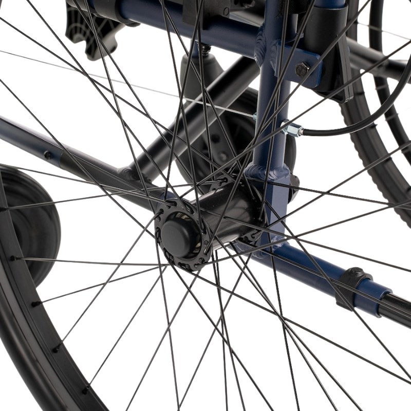 Lightweight alloy wheelchair NAVY1 41 cm Lightweight alloy wheelchair NAVY1 41 cm