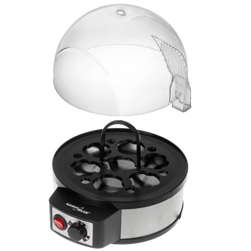 GreenBlue automatic egg cooker, 400W power, up to 7 eggs, measuring cup, 220-240V~, 50 Hz, GB573 GreenBlue automatic egg cooker, 400W power, up to 7 eggs, measuring cup, 220-240V~, 50 Hz, GB573